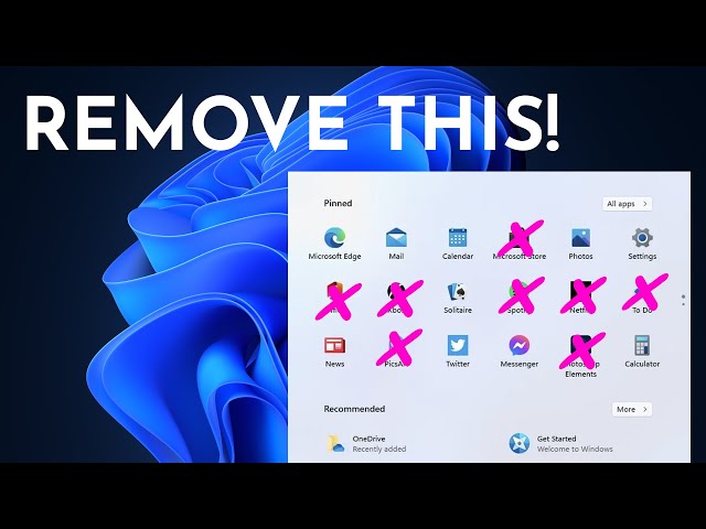 Easy Steps to REMOVE Bloatware Windows 11 | Debloat windows 11