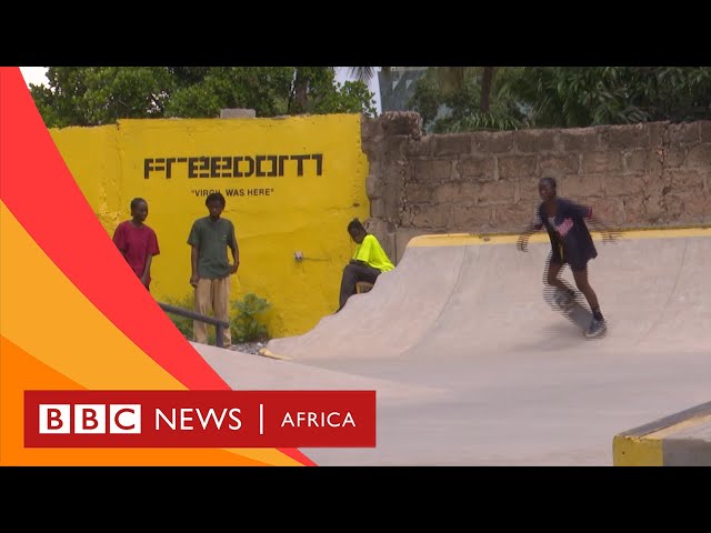 Check out Ghana's Freedom Skatepark - BBC What's New