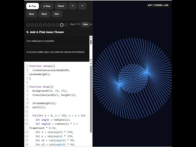 Learn creative coding with Art Coding Lab