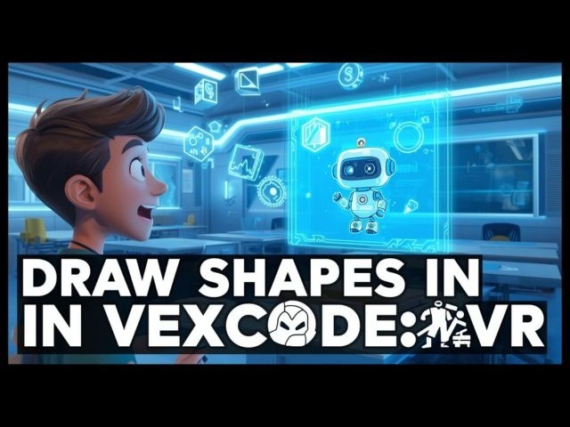 Vexcode vr | Make Triangle, Hexagon & Circle in VR VEXcode | Step-by-Step for Beginners 🤖