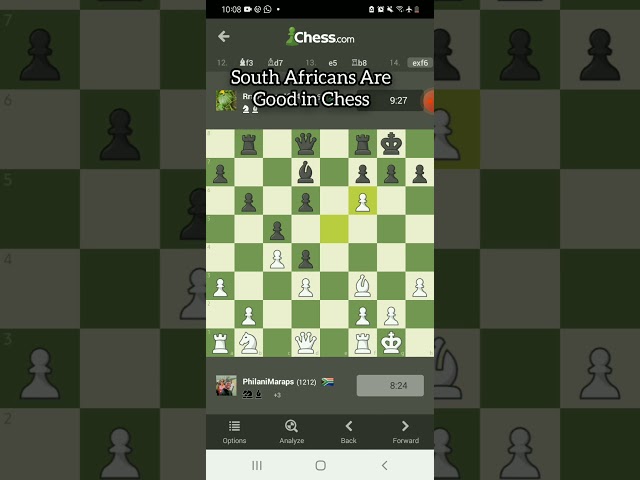 South Africans Are Good at chess!