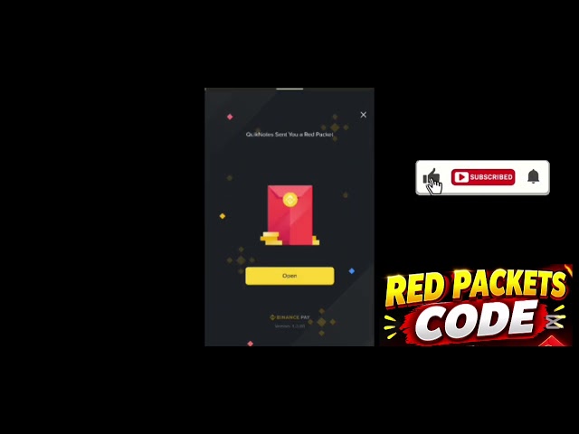 Just now 👉 RED packets CODE Limite BNB,USDT,BTC... Open you gifts 🎁🧧 #redpacket