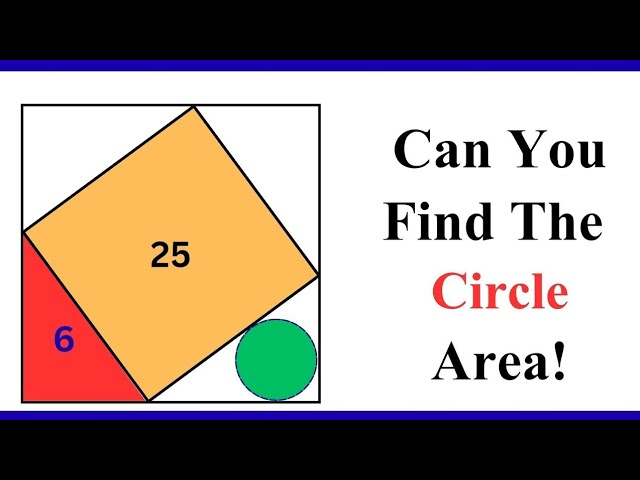 Find the Green Circle Area