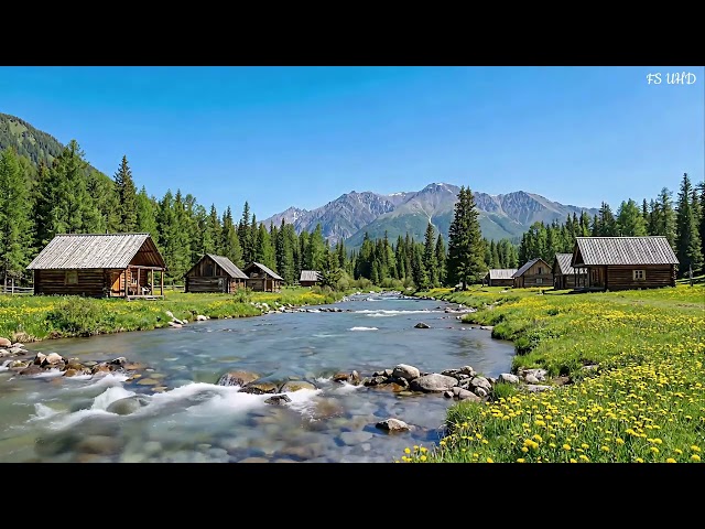 10-Hour Gentle River Sounds for Deep Sleep & Relaxation (No Ads)