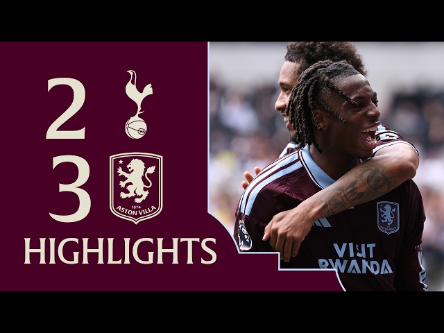 MANZAMBI, JACKSON & BUENDÍA ON TARGET | Tottenham Hotspur 2-3 Villa | Premier League Highlights