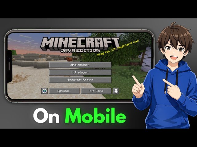 How I Play Minecraft Java Edition on Mobile |Low And Phone 