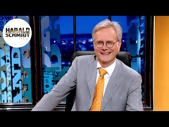 Harald Schmidt über Lukas Podolskis Zivildienst | Die Harald Schmidt Show (ARD)
