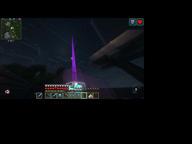 This is what i made the entire day in Minecraft Java Edition while my friend wasnt there.