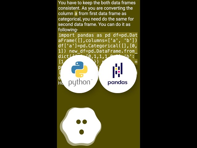 Appending to Pandas DataFrame with categorical columns #shorts
