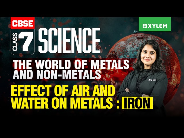 Class 7 CBSE Science | The World of Metals and Non-Metals | Xylem Class 7 CBSE