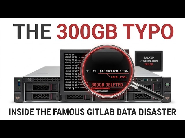 Outages #2 The 300GB Typo: Inside the Famous GitLab Data Disaster