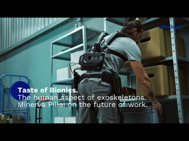 The human aspect of exoskeletons. Minerva Pillai on the future of work. | Ottobock