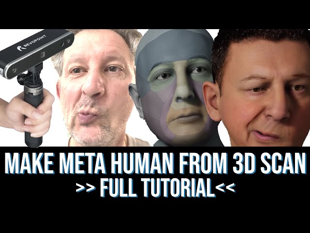 How to make Metahuman from mesh and 3D scan 👉 FULL FREE TUTORIAL