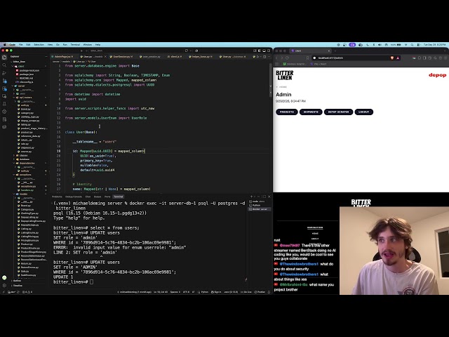 Fullstack Programming - React &  Python + FastAPI, Pydantic, SQLAlchemy (PostgreSQL)  | 09-29-2026