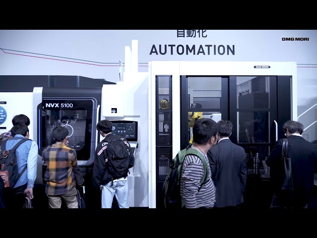 JIMTOF 2018 - DMG MORI booth scene