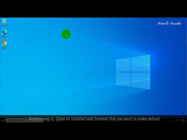 How to Change Your Default Browser :Tutorial