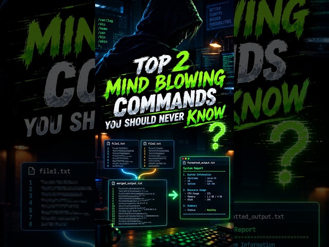 2 TOP Linux Commands You Should Know! 🤯 | Hidden Terminal Tricks