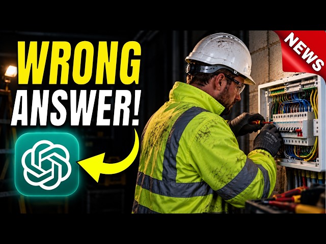 Electricians Warned About Serious AI Dangers ⚠️