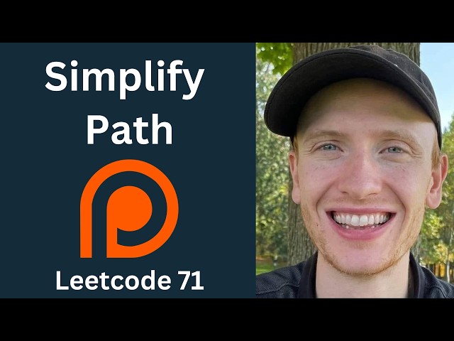Simplify Path - LeetCode 71 - Strings and Stack (Python)