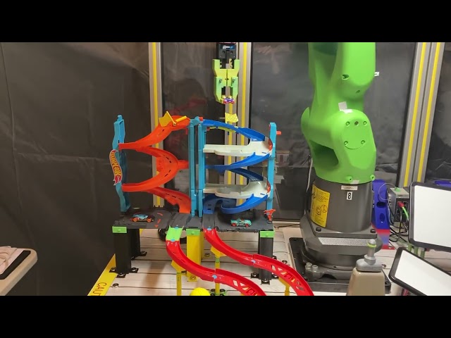 Fanuc Robot Training Cell with Allen Bradley PLC and OI HMI over Ethernet IP