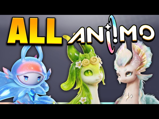 ALL 93 ANIIMO And Their Evolutions & Variants