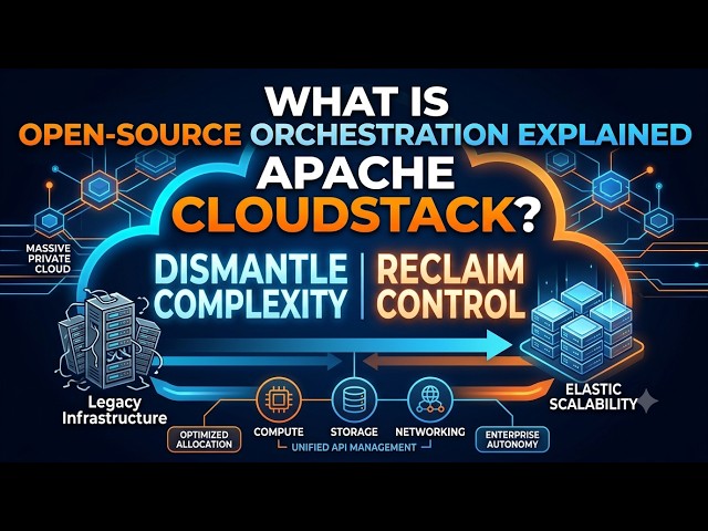 What is Apache CloudStack  Open Orchestration for Enterprise Infrastructure Explained