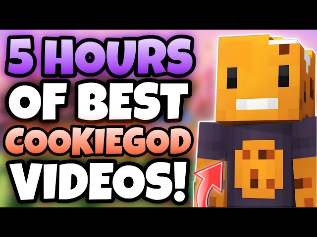 *5 HOURS* OF THE "FUNNIEST" COOKIEGOD VIDEOS TO FALL ASLEEP TO! (MINECRAFT)