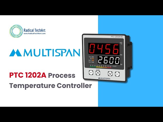 Multispan PTC-1202A Temperature Controller | Working, Wiring & Settings