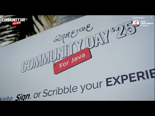 Community Day for Java 2025 | The Highlights 🎥☕