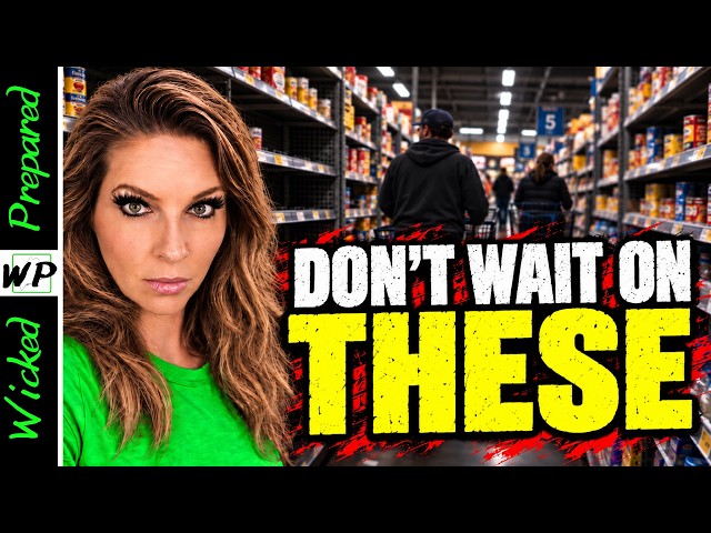 Critical Items to Stock Up On Before Panic Buying Begins | Prepper Pantry