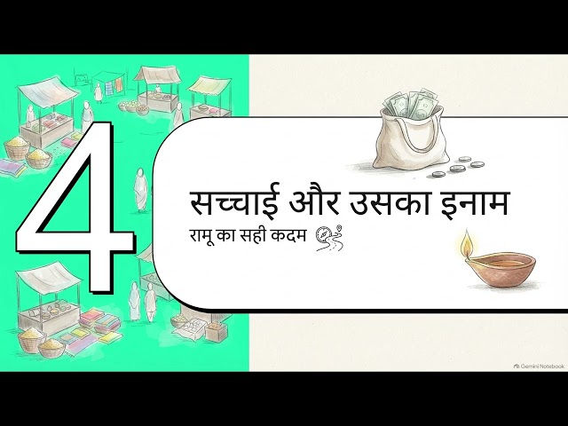 The Honesty of Poor Ramu | A Heart-Touching Moral Story ❤️ Story of a Poor Man, Story of Honesty