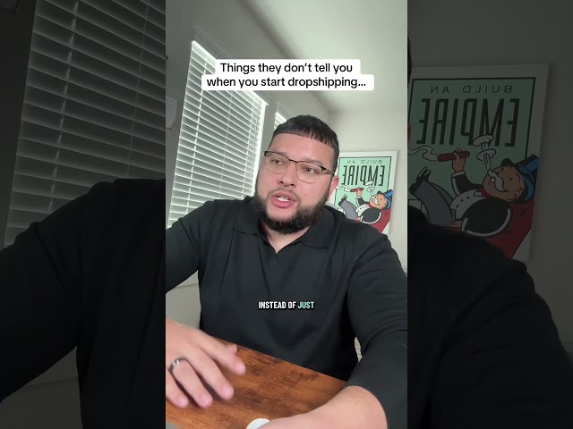 Things they don’t tell you when you start dropshipping…