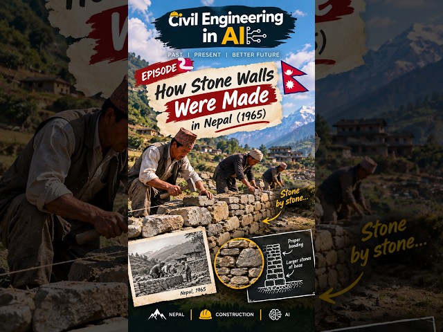 Episode 2: how stone masonaryl are been constructed #wall #stone #masonary  #building