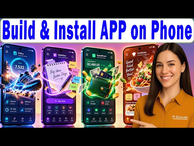 Build Android App in Google AI Studio with Cinematic UI Design
