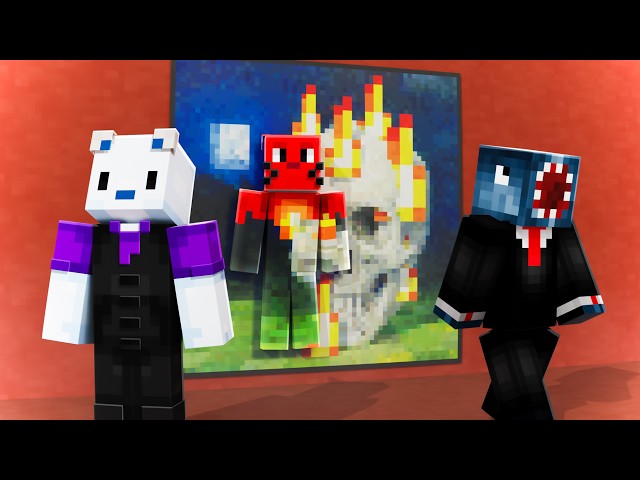 Minecraft, but We Paint Ourselves to Hide!