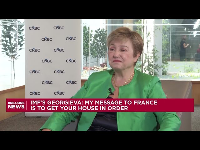 IMF's message to France: Get your house in order