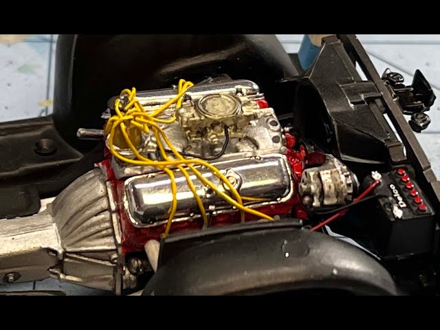 Easy Plug Wires on Revell Camaro SS 396