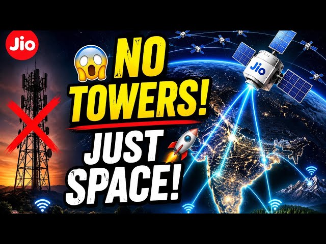 Jio's 1600 Satellites Will Change India Forever 🚀 Remote Internet Revolution | Jio Space Internet
