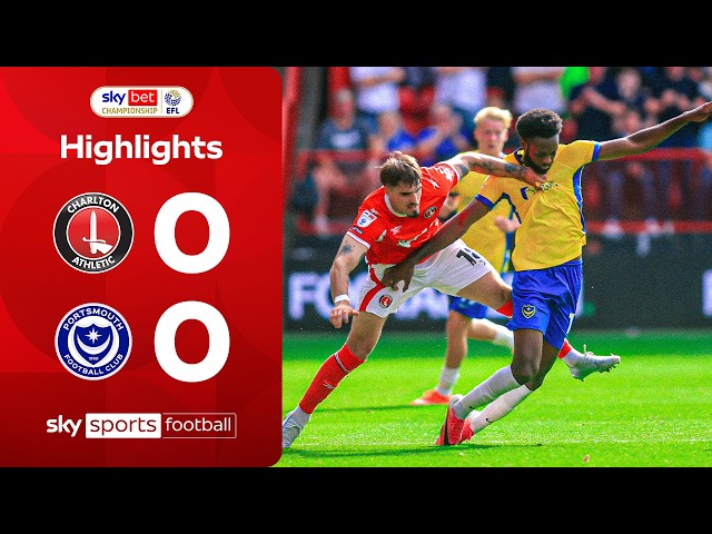 Alli misses great chance in tight game 😲 | Charlton 0-0 Portsmouth | EFL Highlights