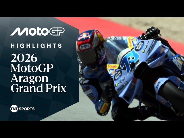 HEATED THREE-WAY BATTLE! 🔥 | MotoGP 2026 Aragon Grand Prix Race Highlights 🇪🇸