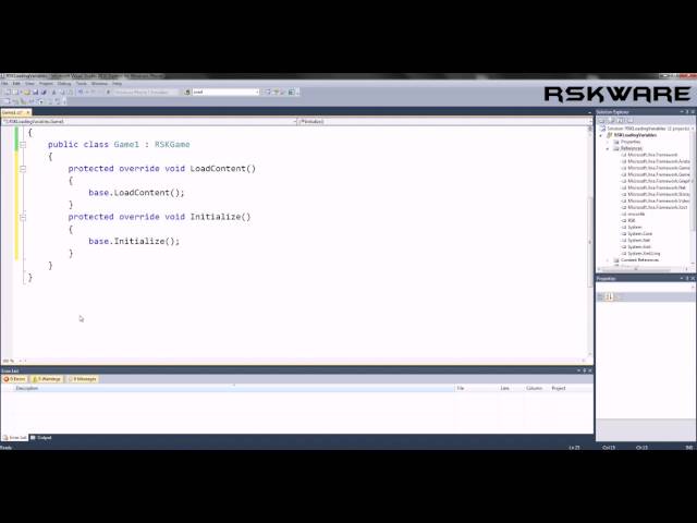 2. How to load content using RSK