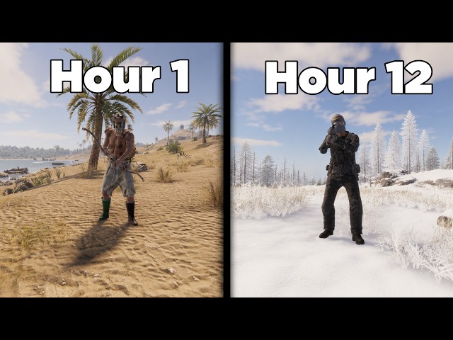 I played Rust Console Solo for 12 hours straight...