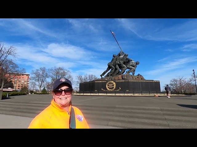 Visiting the Iwo Jima Memorial (Marine Corps War Memorial) | Arlington, VA