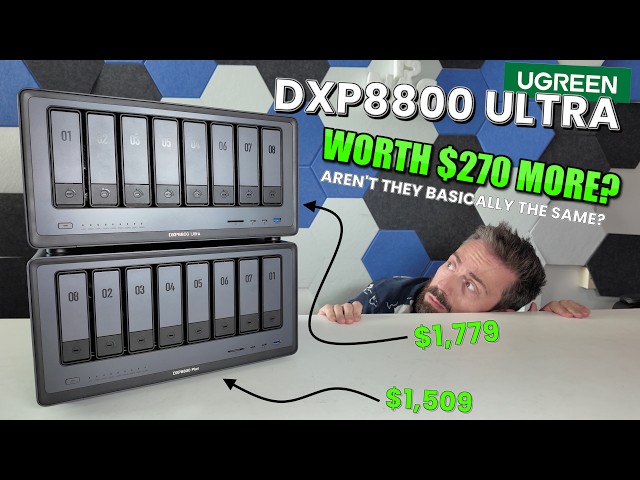 Is the UGREEN DXP8800 ULTRA Worth $270 More?