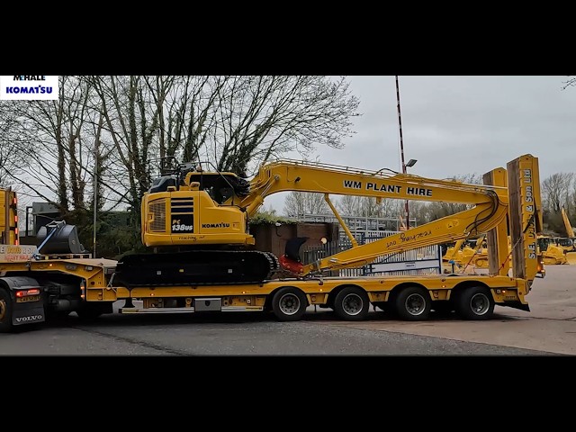 Komatsu PC138US-11 Super Long Front excavator