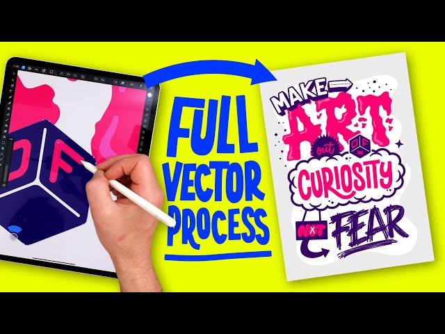 Full Vector Artwork in Affinity Designer iPad
