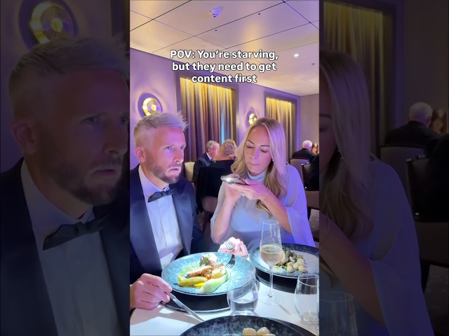 He’s forgotten what hot food tastes like 🤣🤪