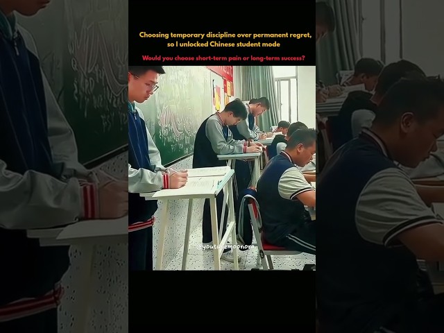 Chinese students mode...🔥📚#studymotivation #studytips #chinesestudy #exam #viral #gaokao #shorts