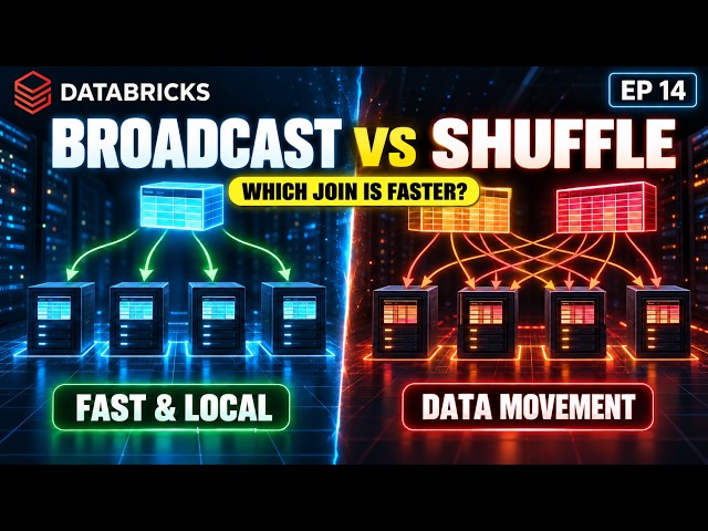 Broadcast Join vs Shuffle Join in Databricks | Episode 14