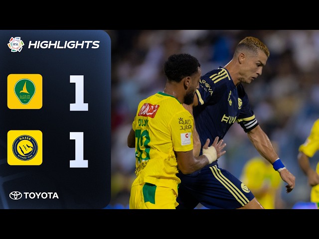 Al Nassr drop points at Al Khaleej 🚫 | Powered by Toyota